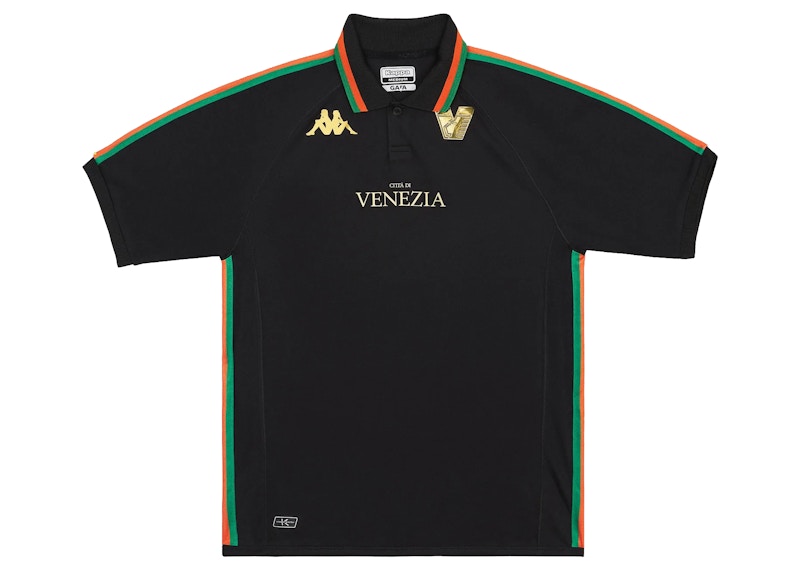 Kappa Venezia FC Home 22/23 SS Shirt Black Men's - SS22 - US