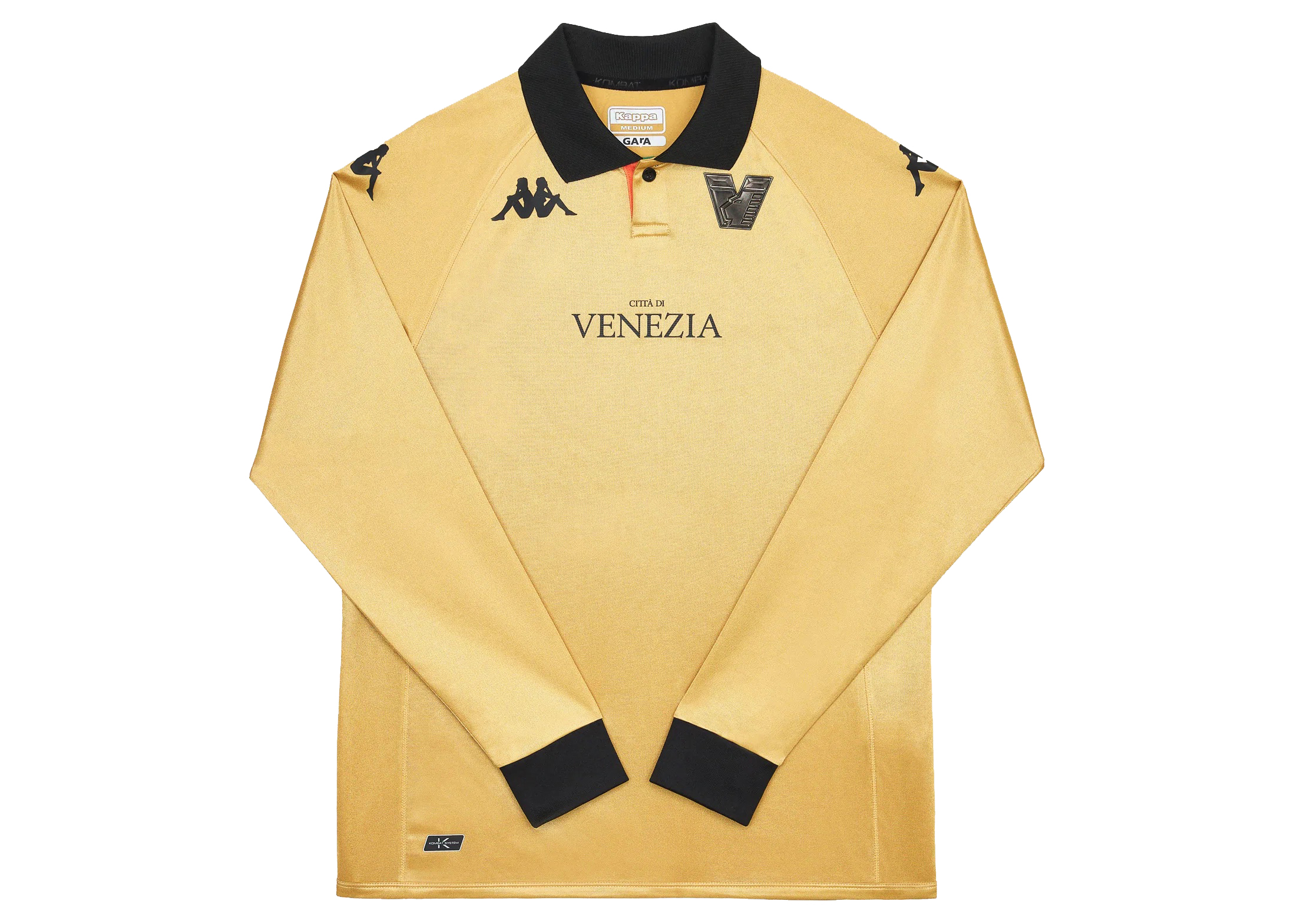 Kappa Venezia FC Third 22/23 LS Shirt Yellow