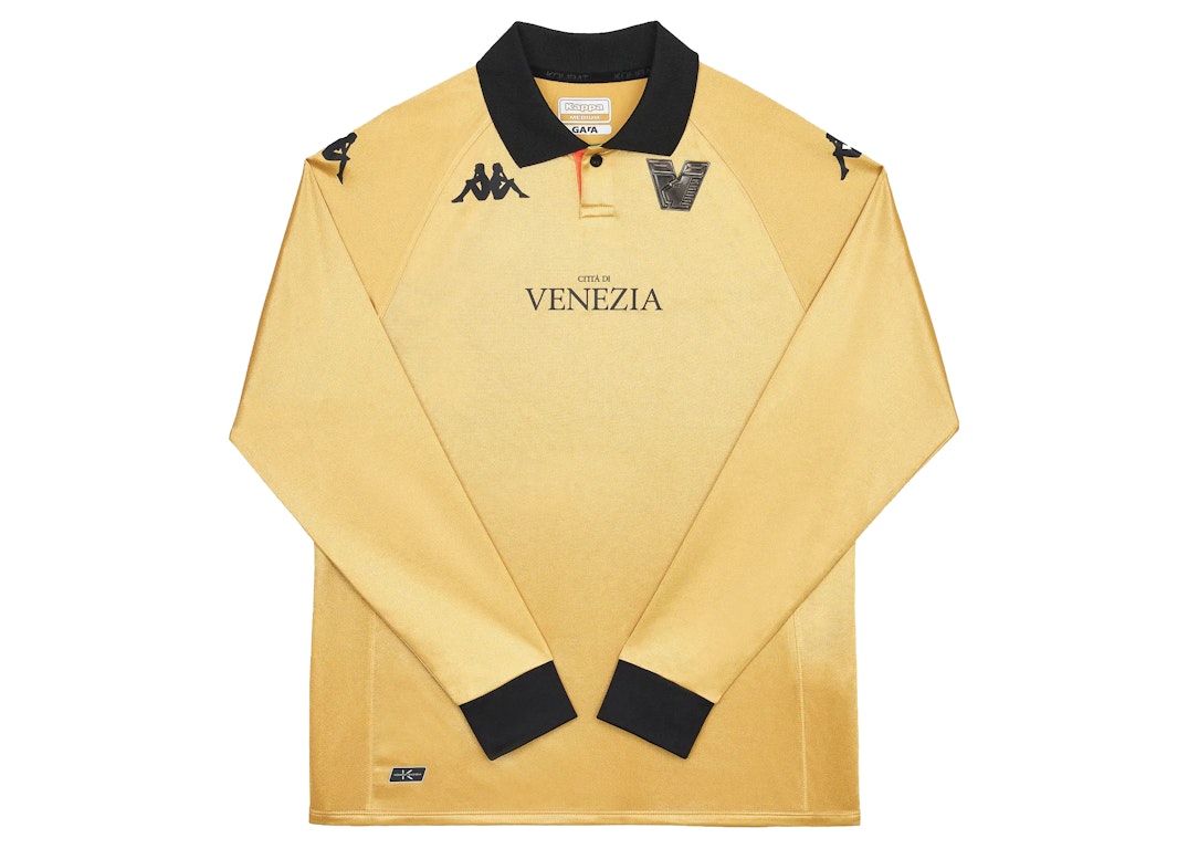 Pre-owned Kappa Venezia Fc Third 22/23 Ls Shirt Yellow