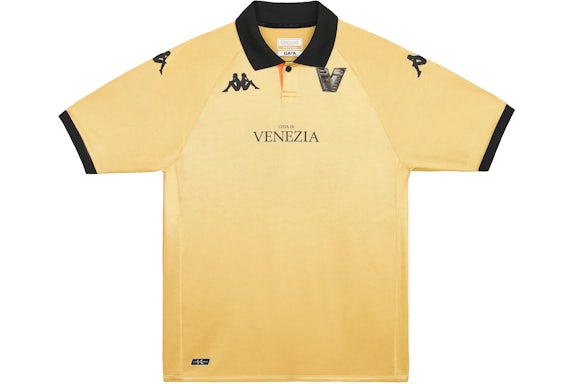 Kappa Venezia FC Third 22/23 SS Shirt Yellow