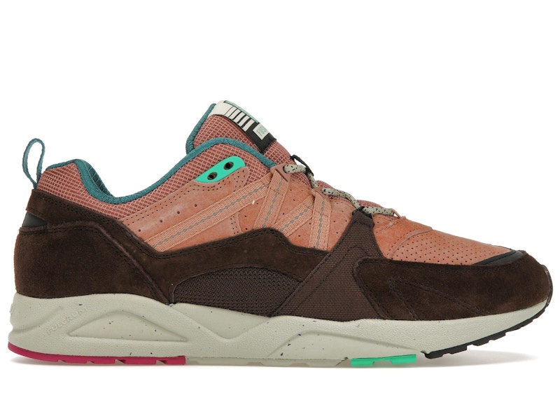 Pre-owned Karhu Men's Fusion 2.0 Northern Lights Sneakers In Java/cork