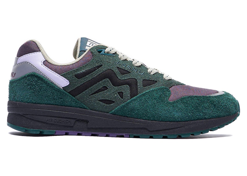 Pre-owned Karhu Men's Legacy 96 Mystic Forest Pack Sneakers In Rain Forest/plum Perfect