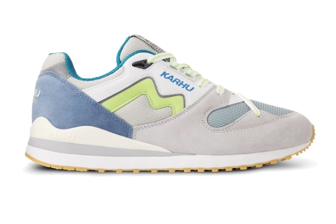 Pre-owned Karhu Synchron Classic Catch Of The Day Moonlight Blue In Moonlight Blue/sharp Green