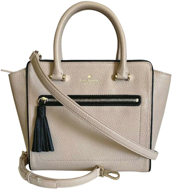 Kate Spade Allyn Chester Street Satchel Bag Warm Beige in Leather with  Gold-tone - GB