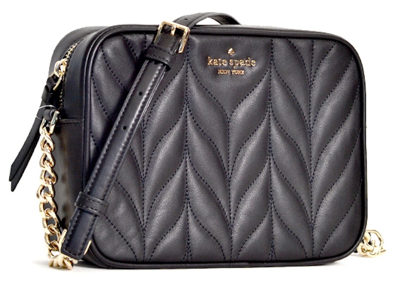 Kate spade best sale quilted black bag