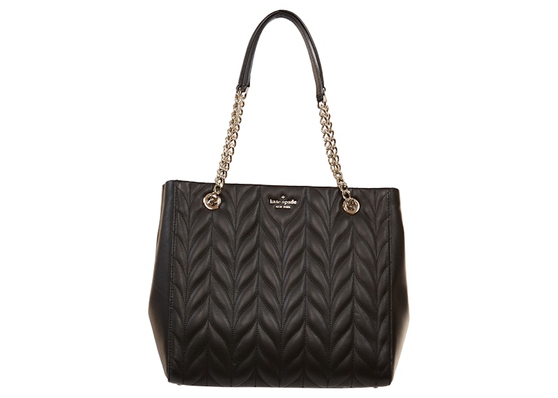 Kate spade quilted black on sale bag