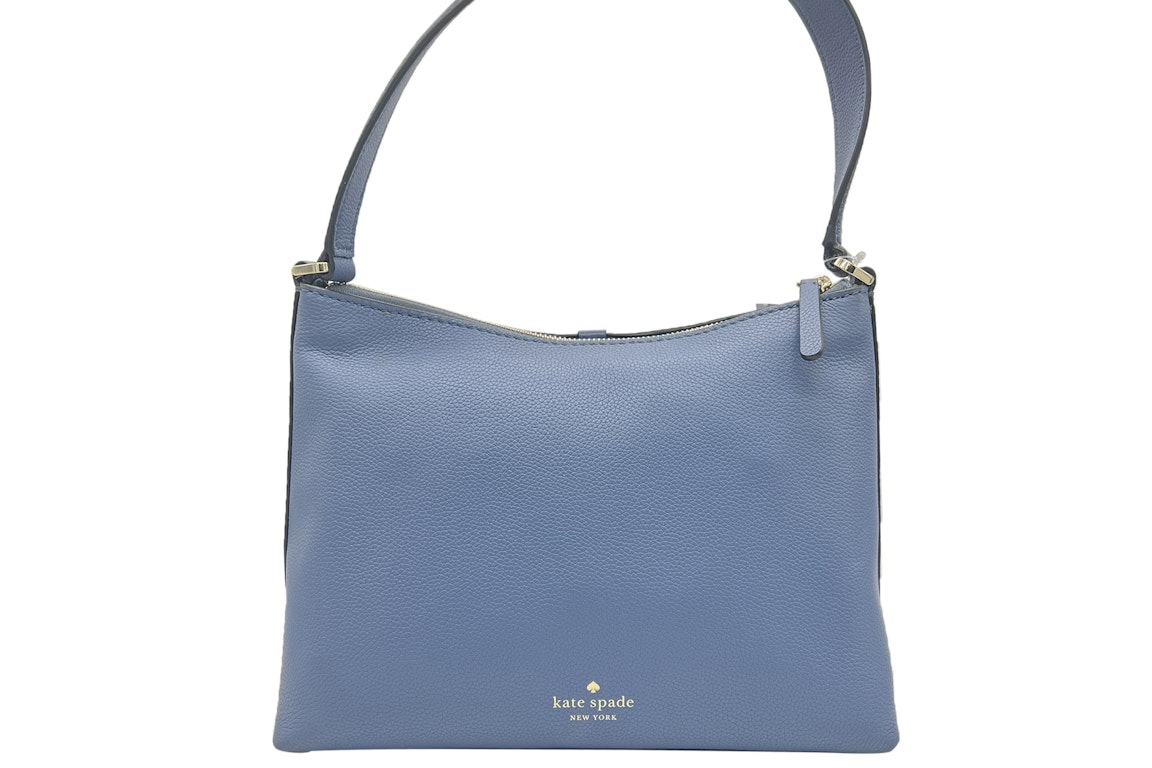 Pre-owned Kate Spade Perkins Street Celena Convertible Shoulder Bag Constellation Blue