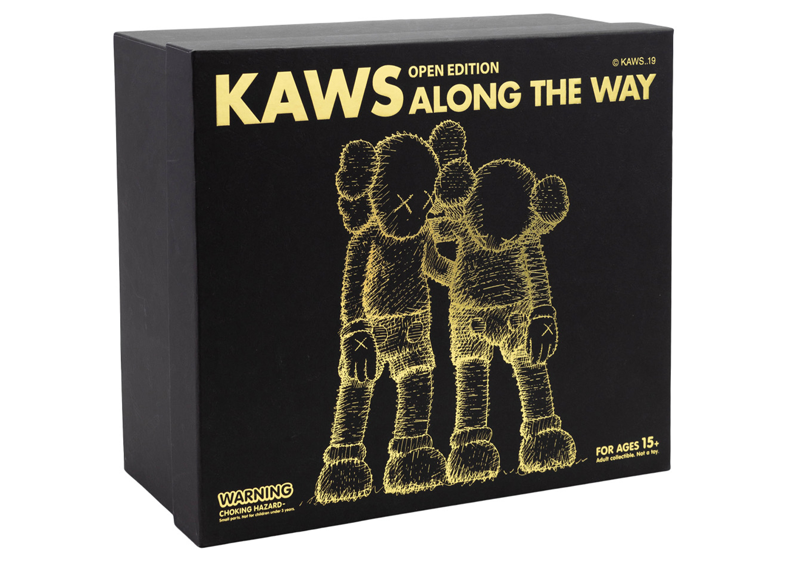 KAWS Along The Way Vinyl Figure Black