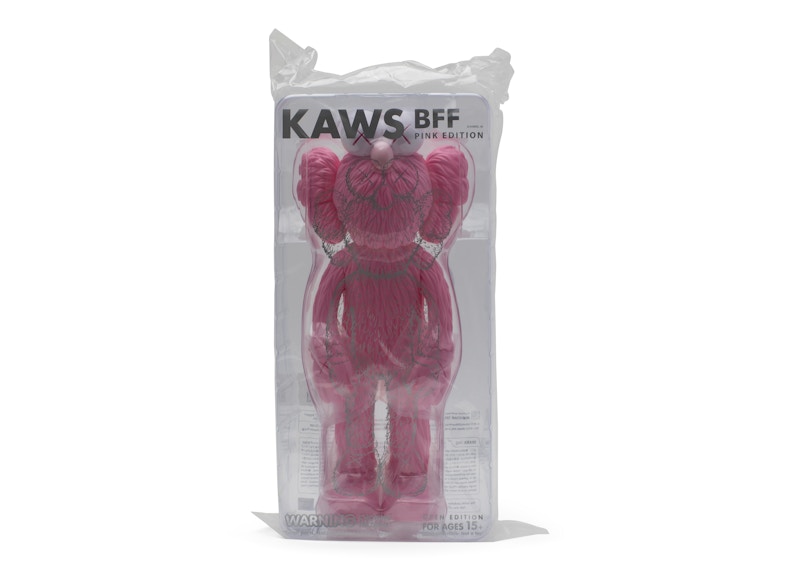 KAWS BFF Open Edition Vinyl Figure Pink - US