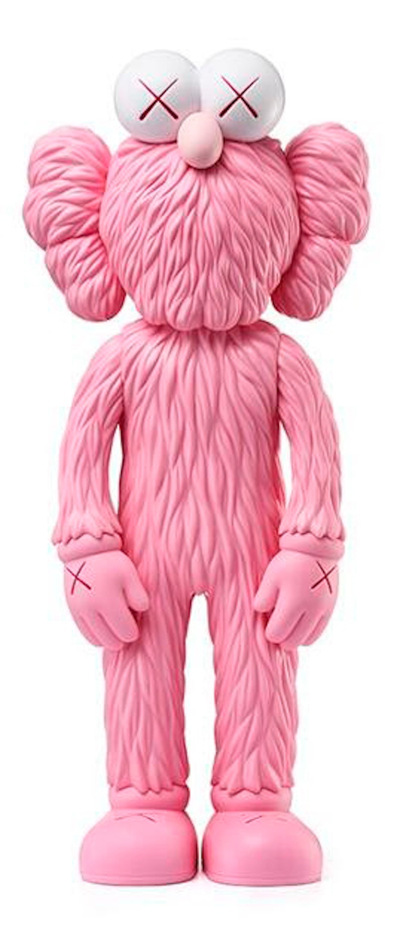 KAWS【新品】カウズ kaws エルモ フィギュア ピンク - アメコミ