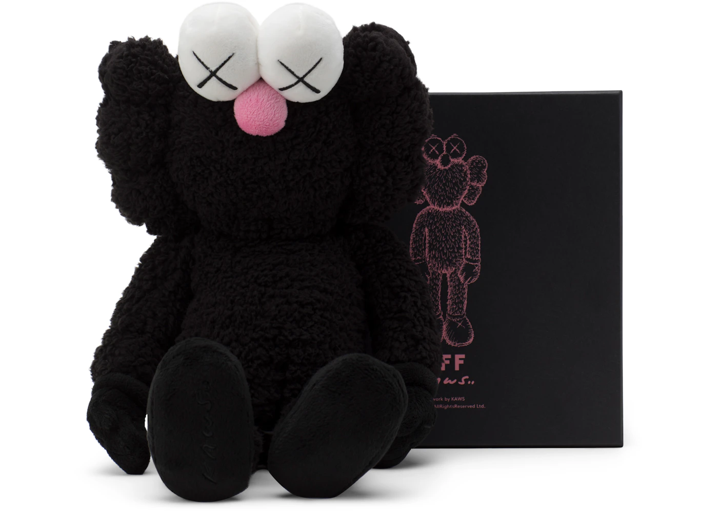 KAWS BFF Plush Black US