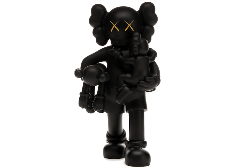 KAWS Clean Slate Vinyl Figure Black - JP