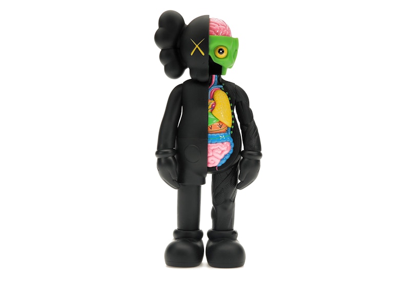 KAWS Companion Flayed Open Edition Vinyl Figure Black