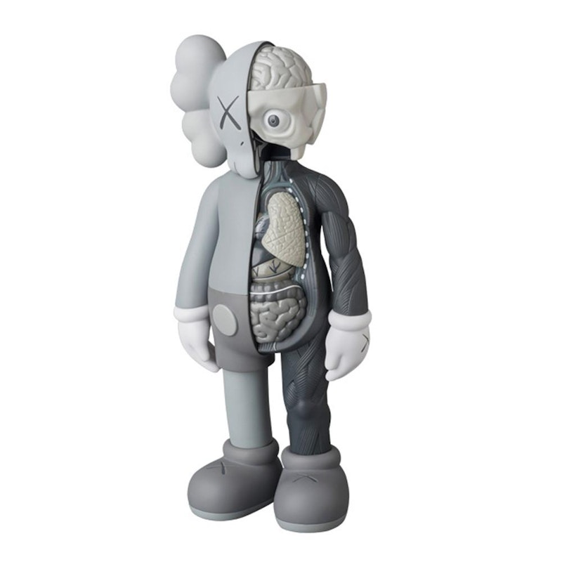 KAWS Companion Flayed Open Edition Vinyl Figure Grey