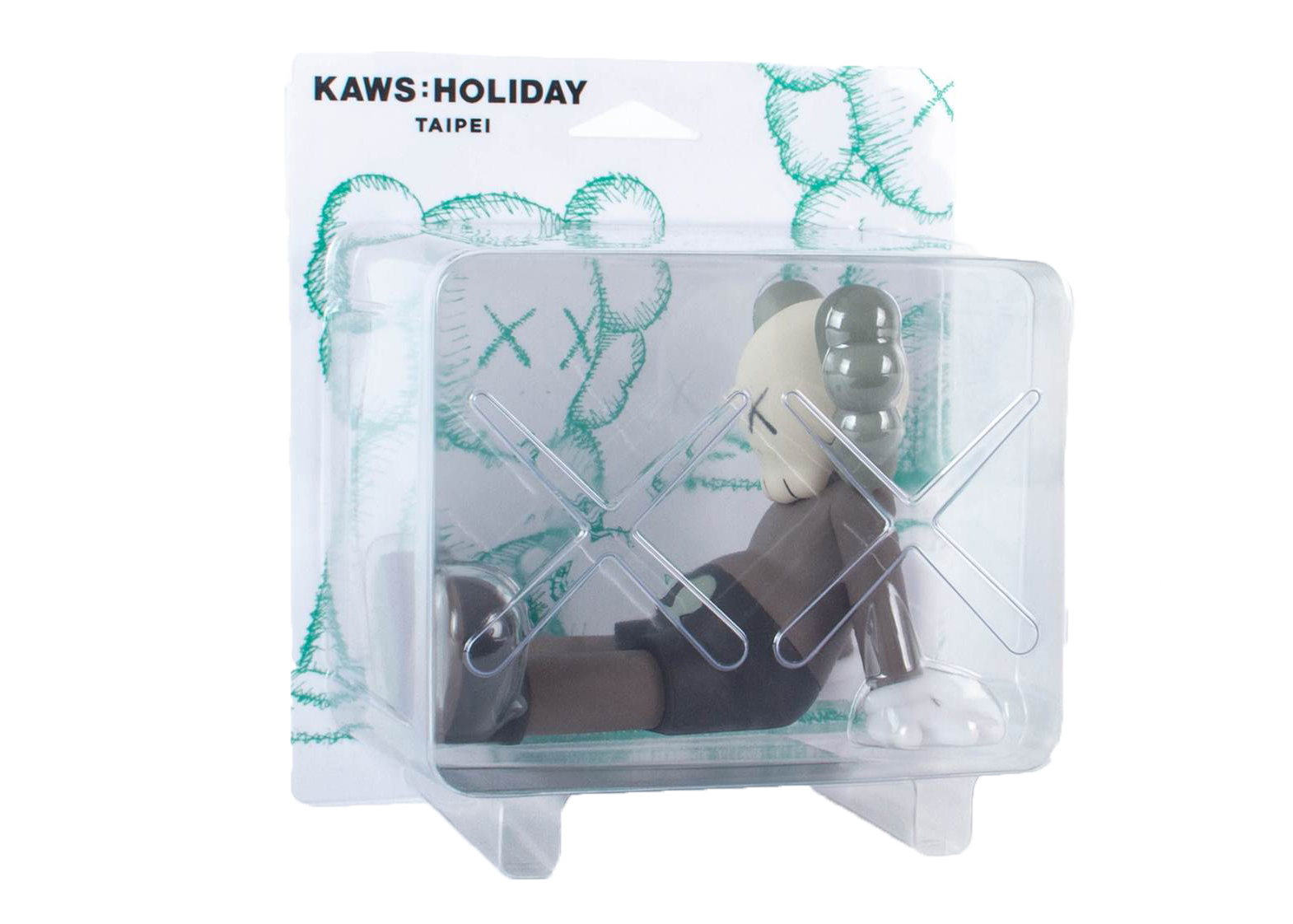 KAWS Holiday Taipei Vinyl Figure Brown - US