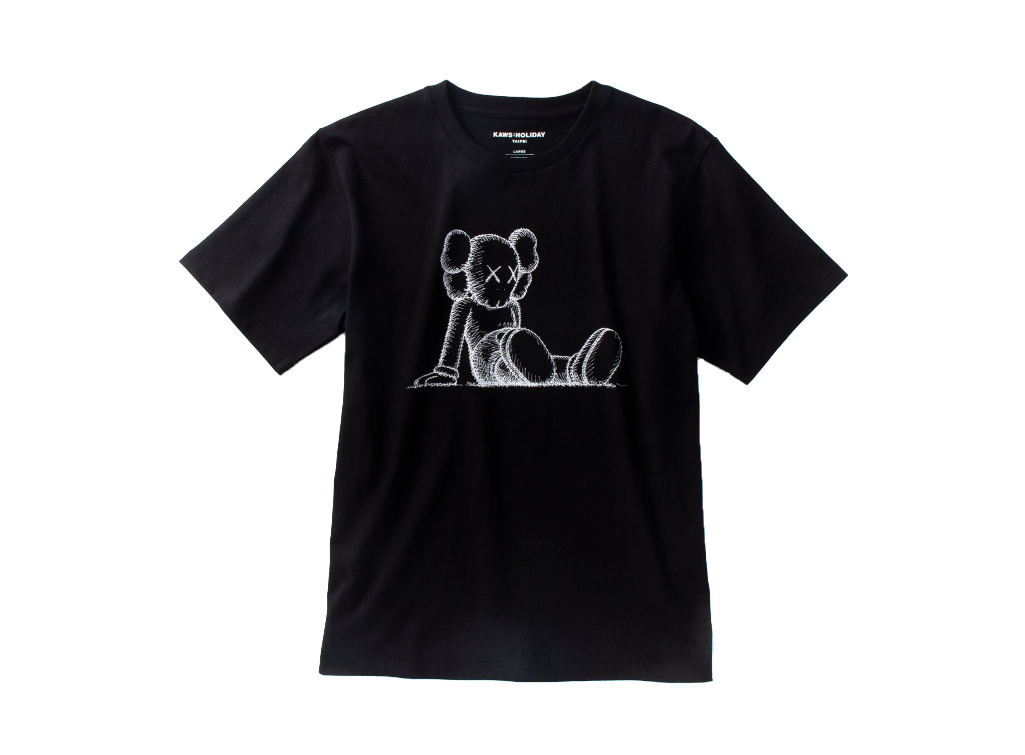 国産最新品kaws holiday japan Tシャツ L Tシャツ/カットソー(半袖/袖なし)