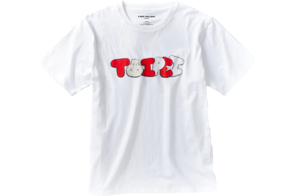 KAWS Holiday Limited Taipei T-Shirt White