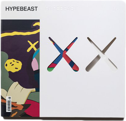KAWS Hypebeast Issue 16 The Projection Magazine White - US