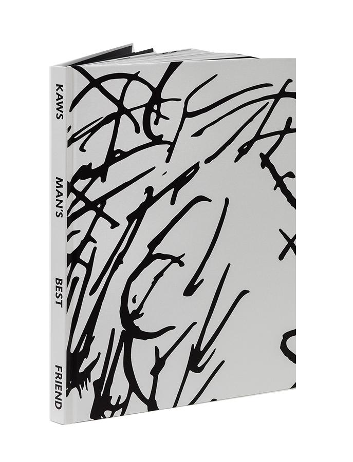 KAWS Man's Best Friend Hardcover Book White