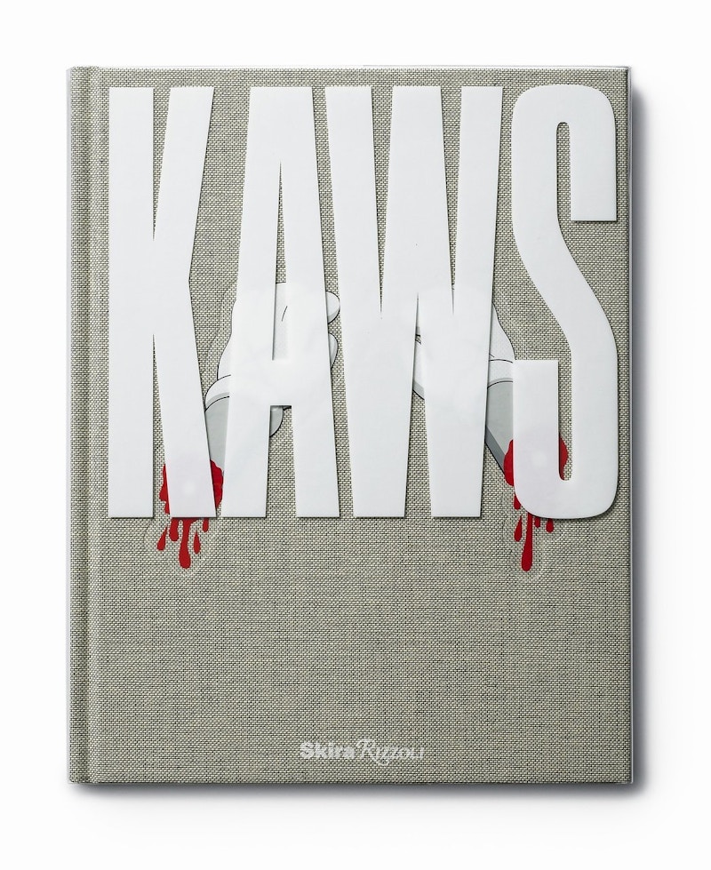 KAWS Rizzoli Hardcover Book Grey - US