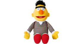 KAWS Sesame Street Uniqlo Bert Plush Toy Yellow