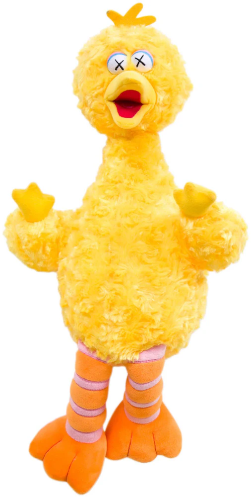 KAWS Sesame Street Uniqlo Big Bird Plush Toy Yellow - US