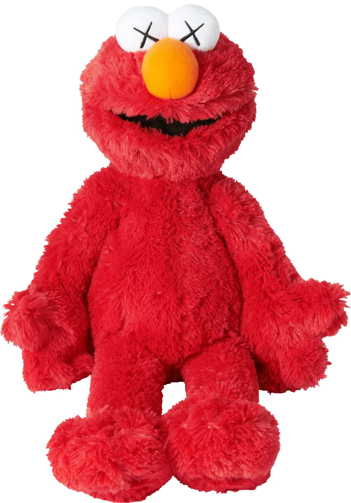 Umeki calcium Verbinding KAWS Sesame Street Uniqlo Elmo Plush Toy Red - US