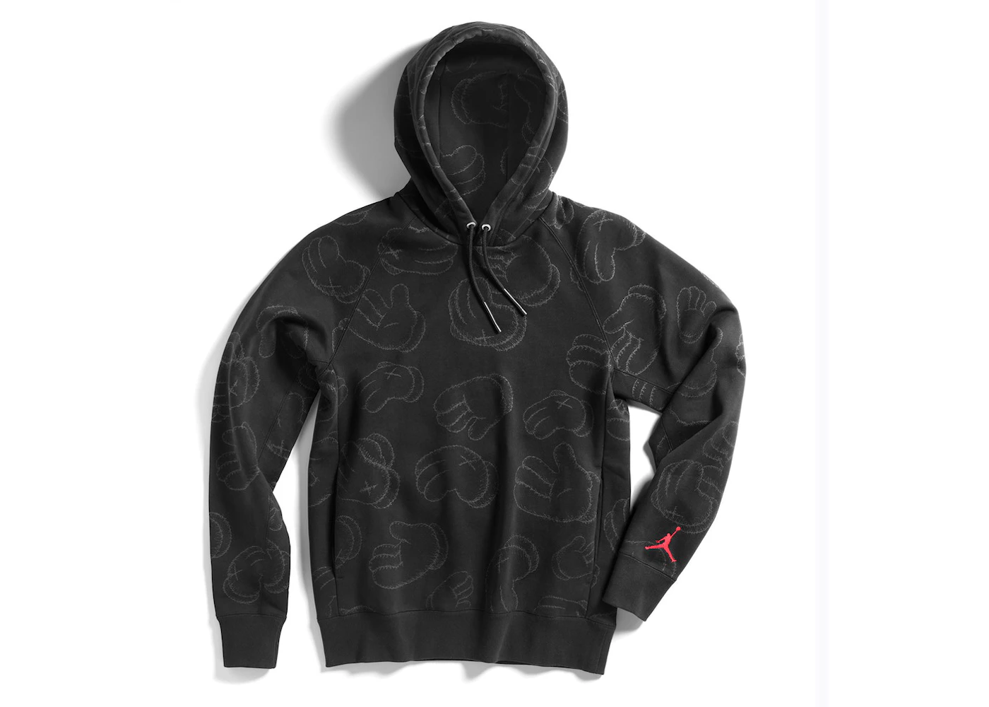 KAWS x Jordan Hooded Sweatshirt Black Men's US