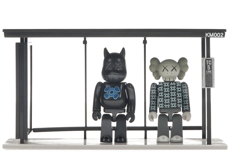 KAWS x Medicom Bus Stop Series Volume 2 Vinyl Toy Black/Blue - US