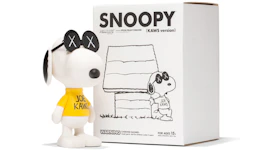 KAWS x Peanuts Joe Snoopy Vinyl Figure White