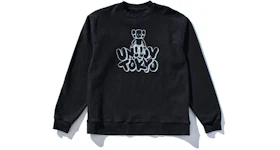 KAWS x Union Tokyo Crewneck Black