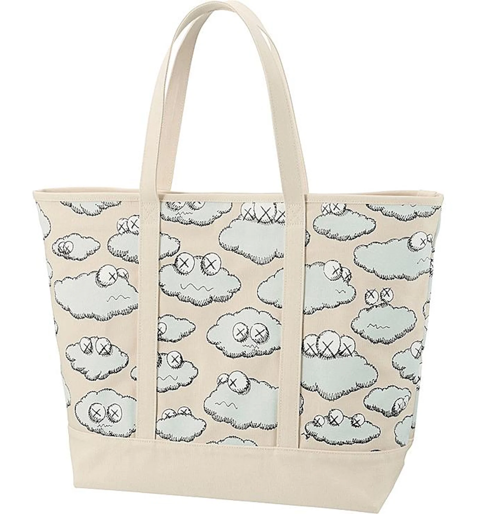 Kaws x outlet uniqlo tote bag