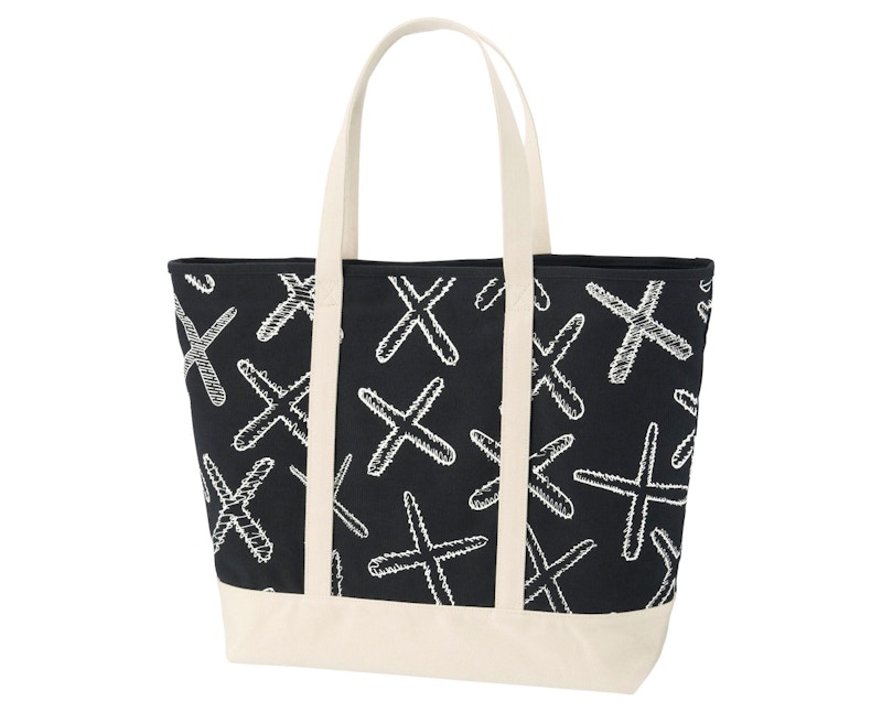 KAWS x Uniqlo X Logo Tote Bag Black - SS16 - US