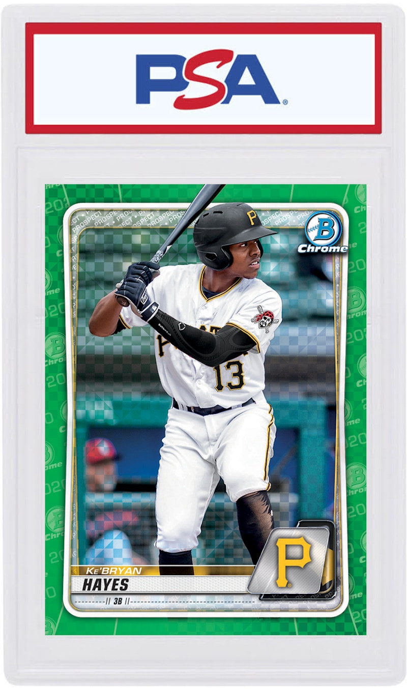 Ke'Bryan Hayes 2020 Bowman Chrome X Green XFractor /31 BCP220 2020