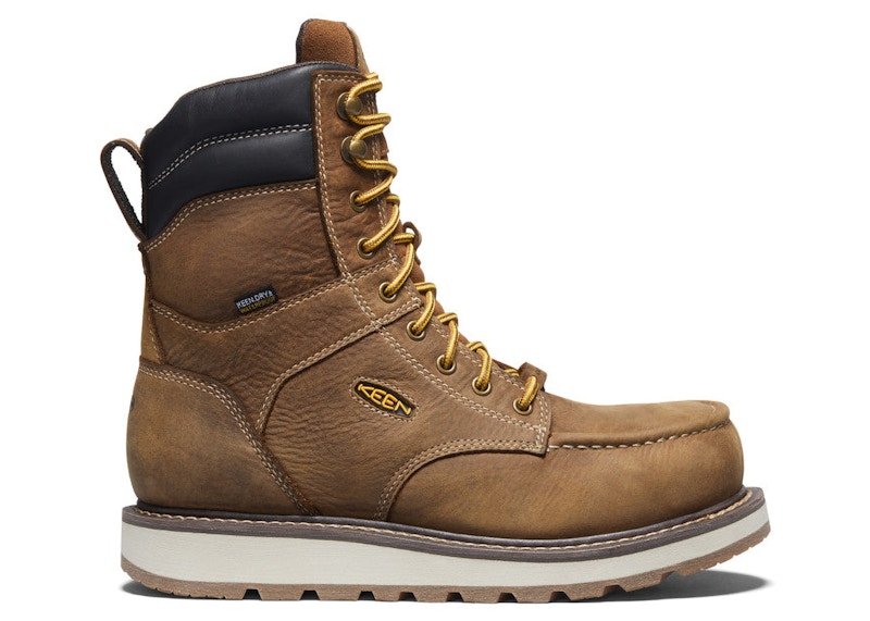 Keen Cincinnati 8" Waterproof Boot Belgian Sandshell