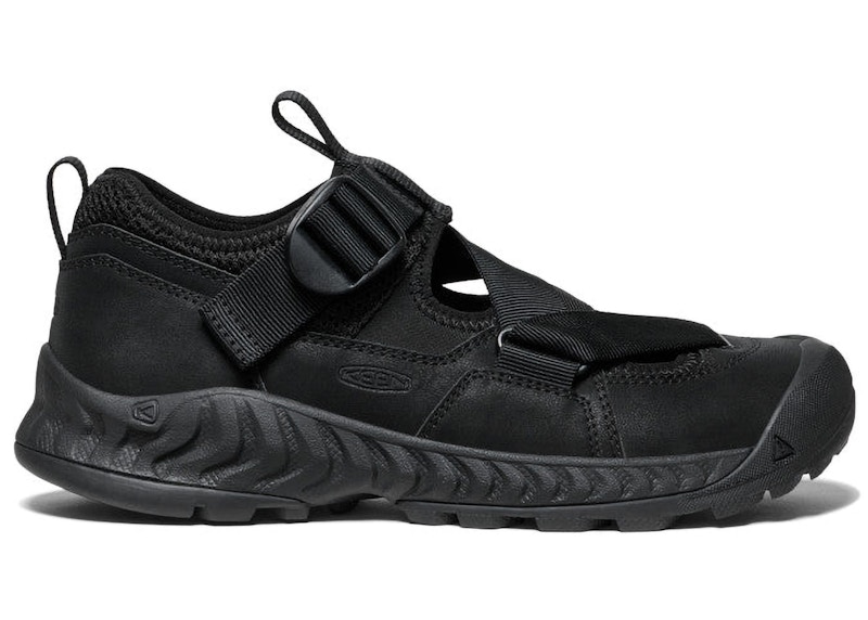 靴 US9.5 HOODZERRA WP KEEN BLACK/BLACK KEEN All Gender Hoodzerra Sandal | Black/Black | KEEN Footwear