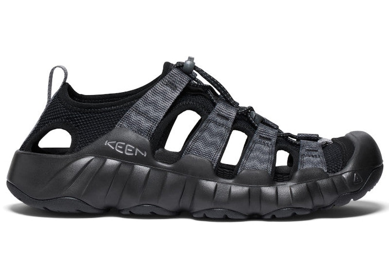Keen Hyperport H2 Sandal Black Steel Grey Men's - 1028652 - US
