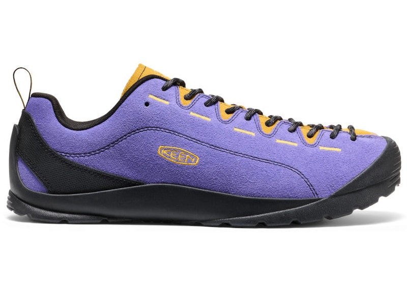 Pre-owned Keen Men's  Jasper Sneakers In Purple Opulence/lemon Curry