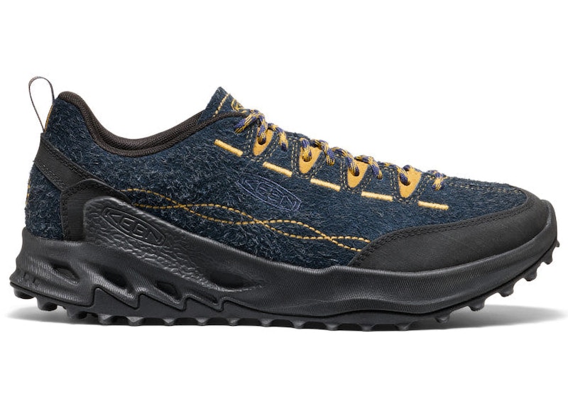 KEEN Pre-owned Men's Jasper Zionic Sneakers In Sky Blue Captain/lemon Curry