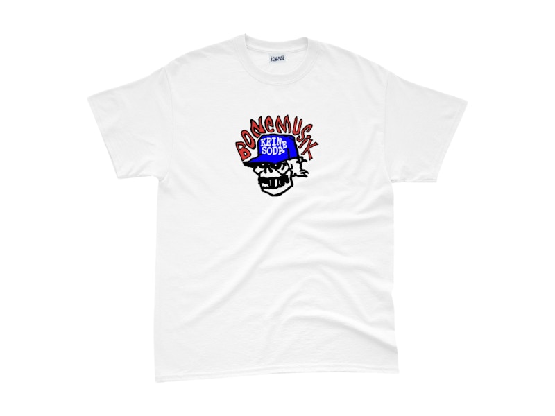 Keinemusik x Bone Soda Bone Head T-shirt White Men's - SS24 - US