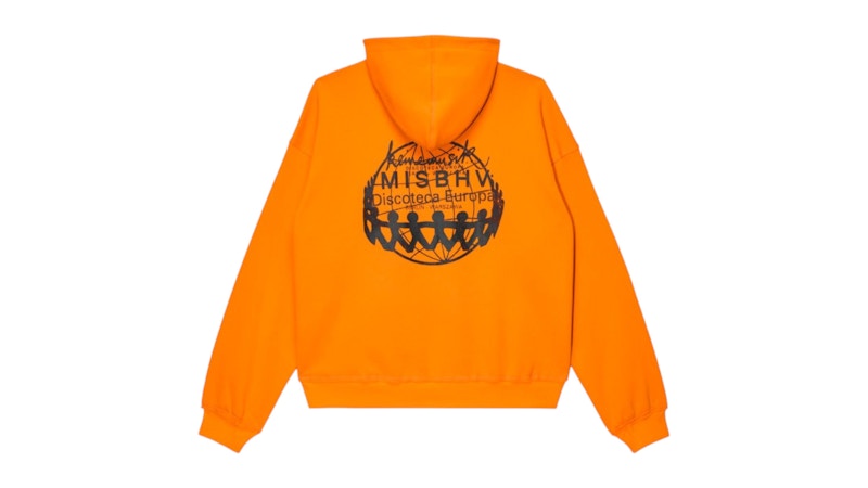 Keinemusik x MISBHV Discoteca Europa Hoodie Orange Men's - SS20 - US