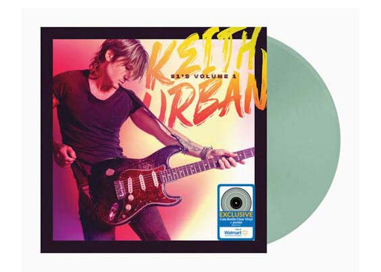 Keith Urban #1's Vol. 1 Walmart Exclusive LP Vinyl Coke Bottle