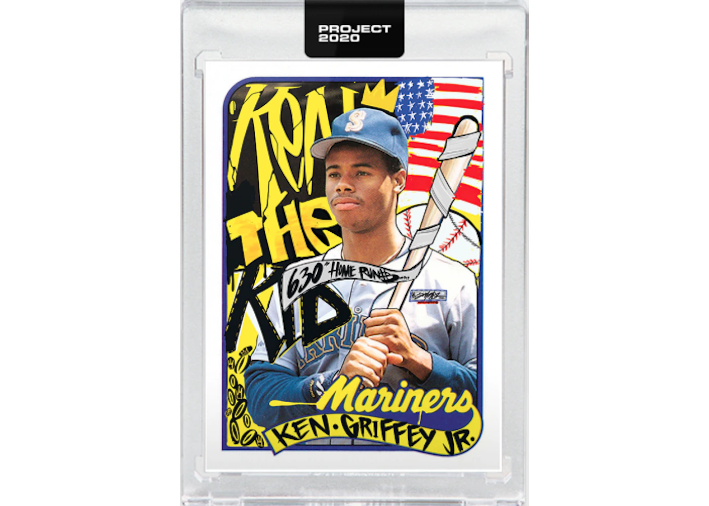 Ken Griffey Jr. 1989 Topps Project 2020 King Saladeen /2504 #6 - 1989 - US