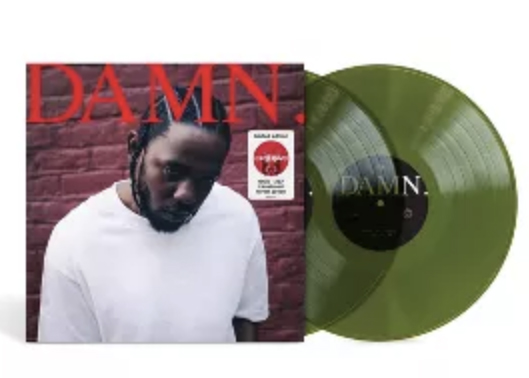 Kendrick Lamar DAMN Target Exclusive 2XLP Vinyl Translucent Forest Green
