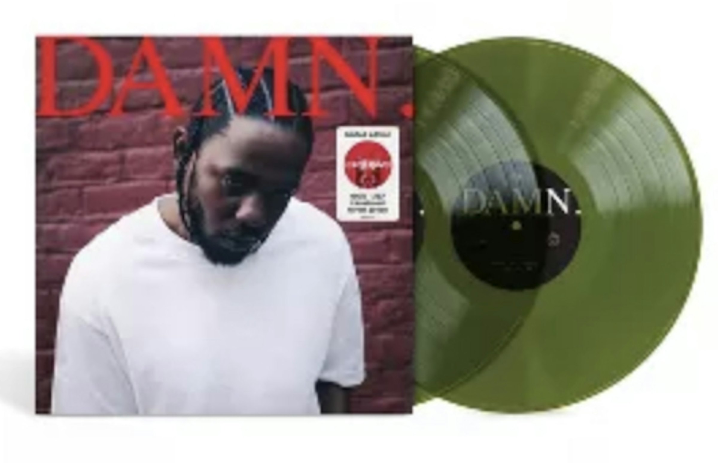 Spanien Undervisning Appel til at være attraktiv Kendrick Lamar DAMN Target Exclusive 2XLP Vinyl Translucent Forest Green -  US