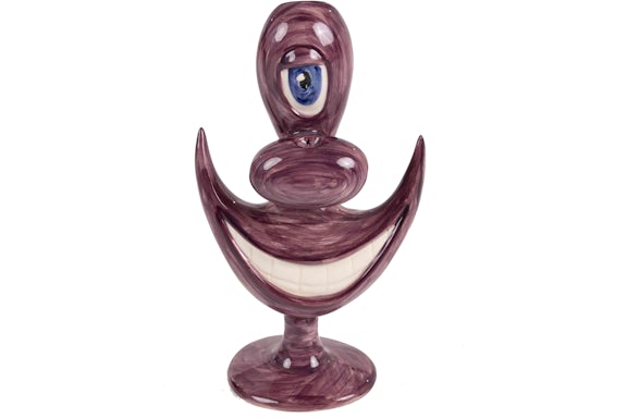Kenny Scharf Cerealart Figure (Edition of 500) Purple