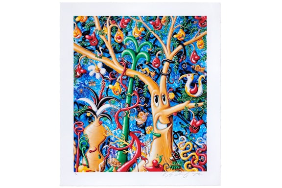 Kenny Scharf Jungleyea Print (Signed, Edition of 75)