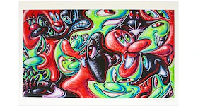 Kenny Scharf Places Please Print (Signed, Edition of 100)