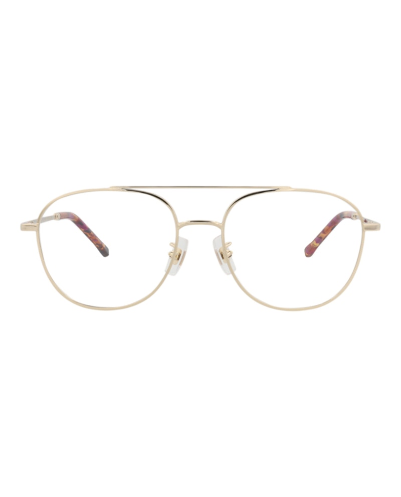 Kenzo AviatorFrame Metal Optical Frames in Gold Gold Transparent (Kz50168U/53/032)
