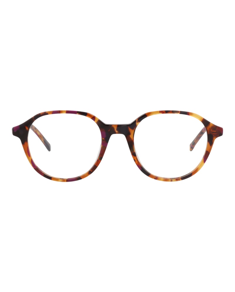 Kenzo RoundFrame Acetate Optical Frames Havana Havana Transparent (KZ 166I in Havana Havana Transparent (Kz50166I/054)